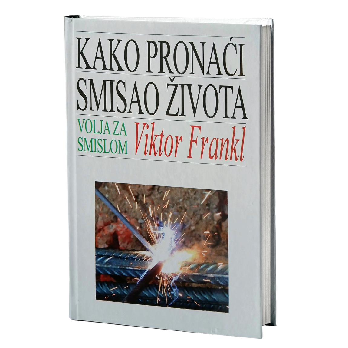 kako pronaći smisao života - viktor frankl, mokap knjige