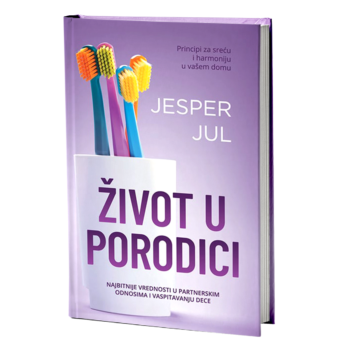 život u porodici - jesper jul, mokap knjige