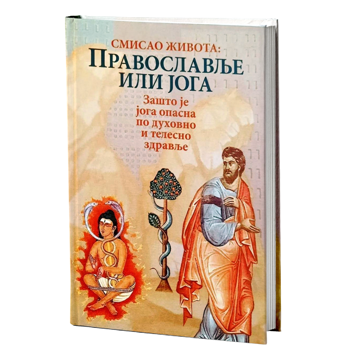 pravoslavlje ili joga, mokap knjige