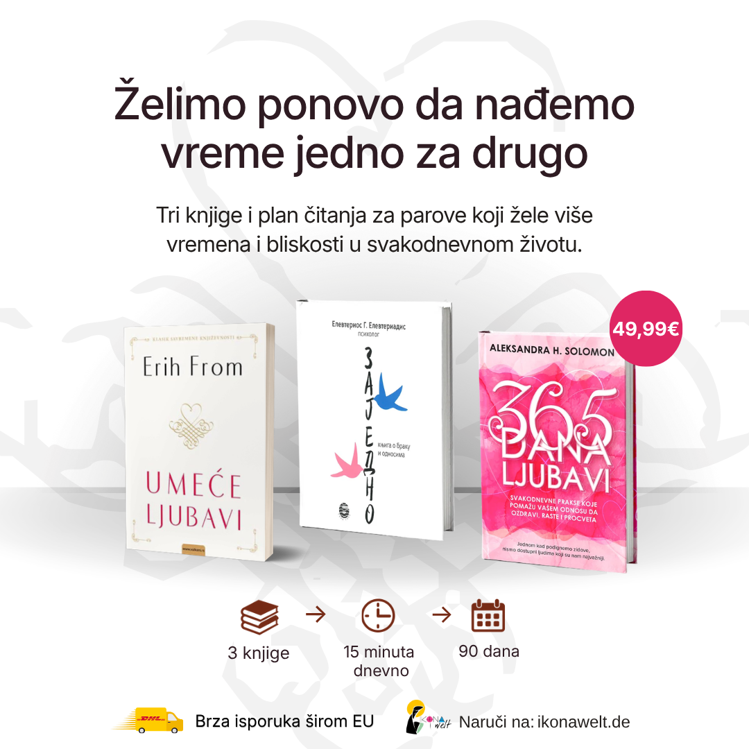 Želimo ponovo da nađemo vreme jedno za drugo