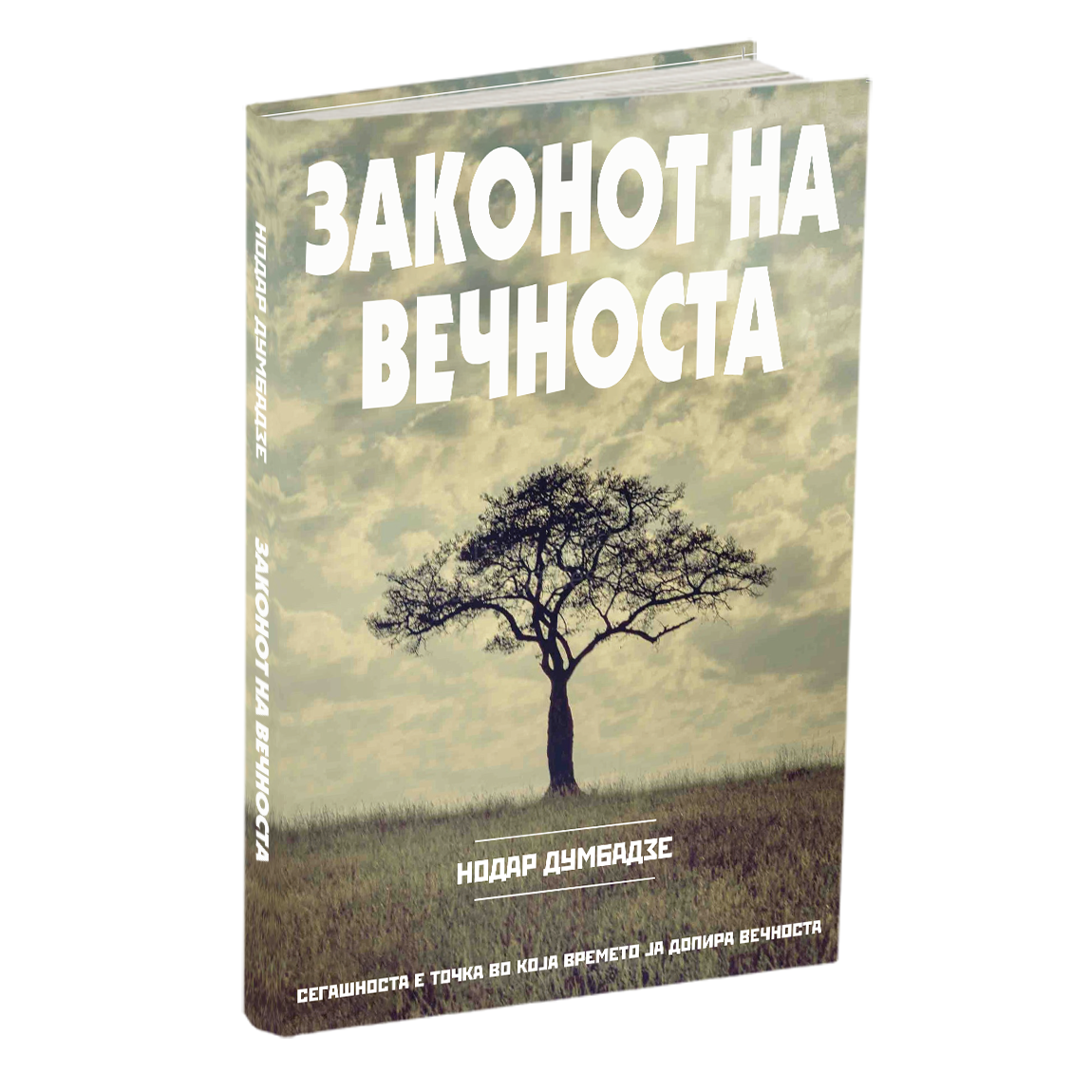 законот на вечноста - нодар думбадзе, мокап на книгата