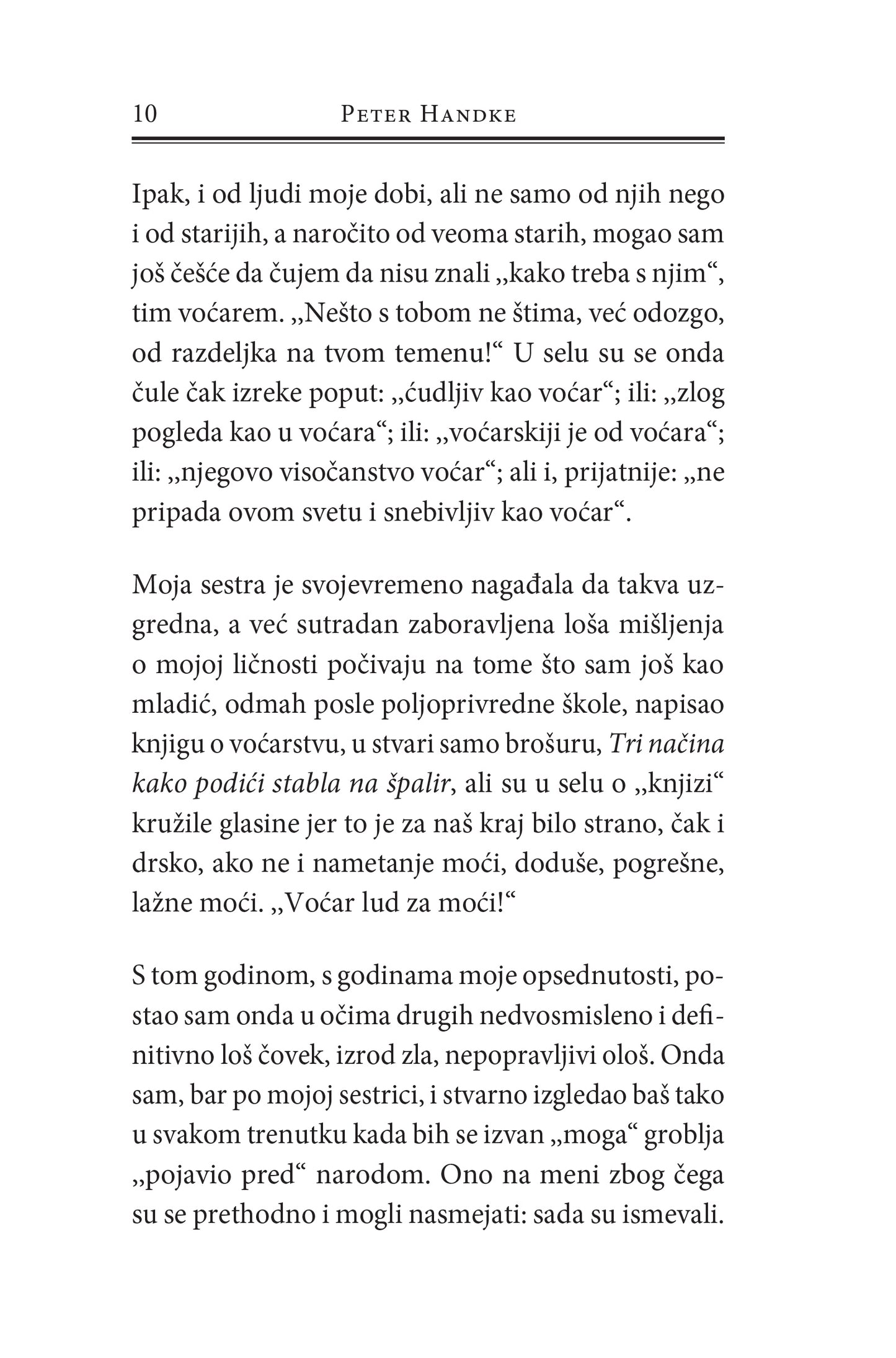 MOJ DAN U DRUGOJ ZEMLJI priče o demonima- Peter Handke