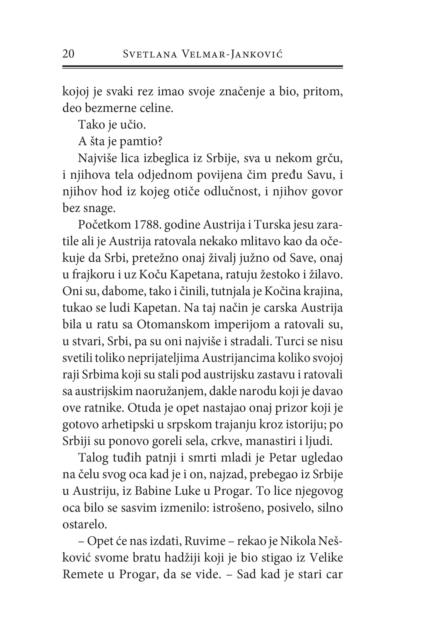 VRAČAR - Svetlana Velmar-Janković