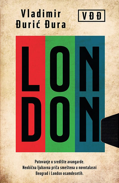LONDON - Vladimir Đurić Đura, korica knjige