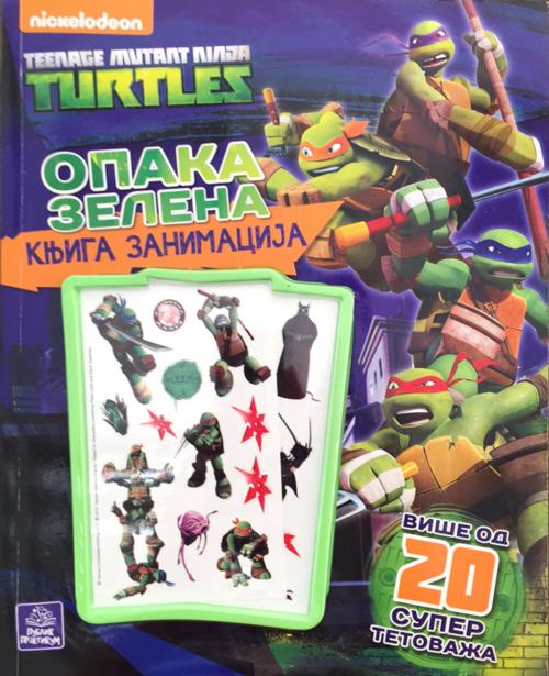 TMNT opaka zelena knjiga zanimacija - Nickelodeon