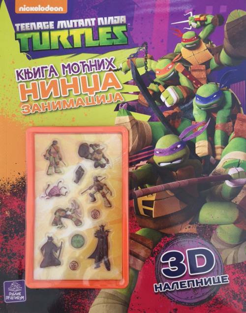 TMNT knjiga moćnih nindža zanimacija - Nickelodeon