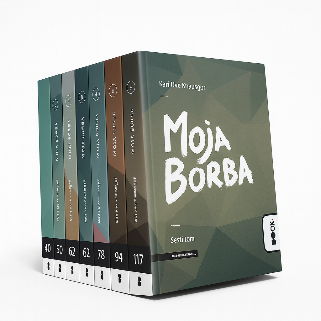 MOJA BORBA komplet 1-6 - Karl Uve Knausgor