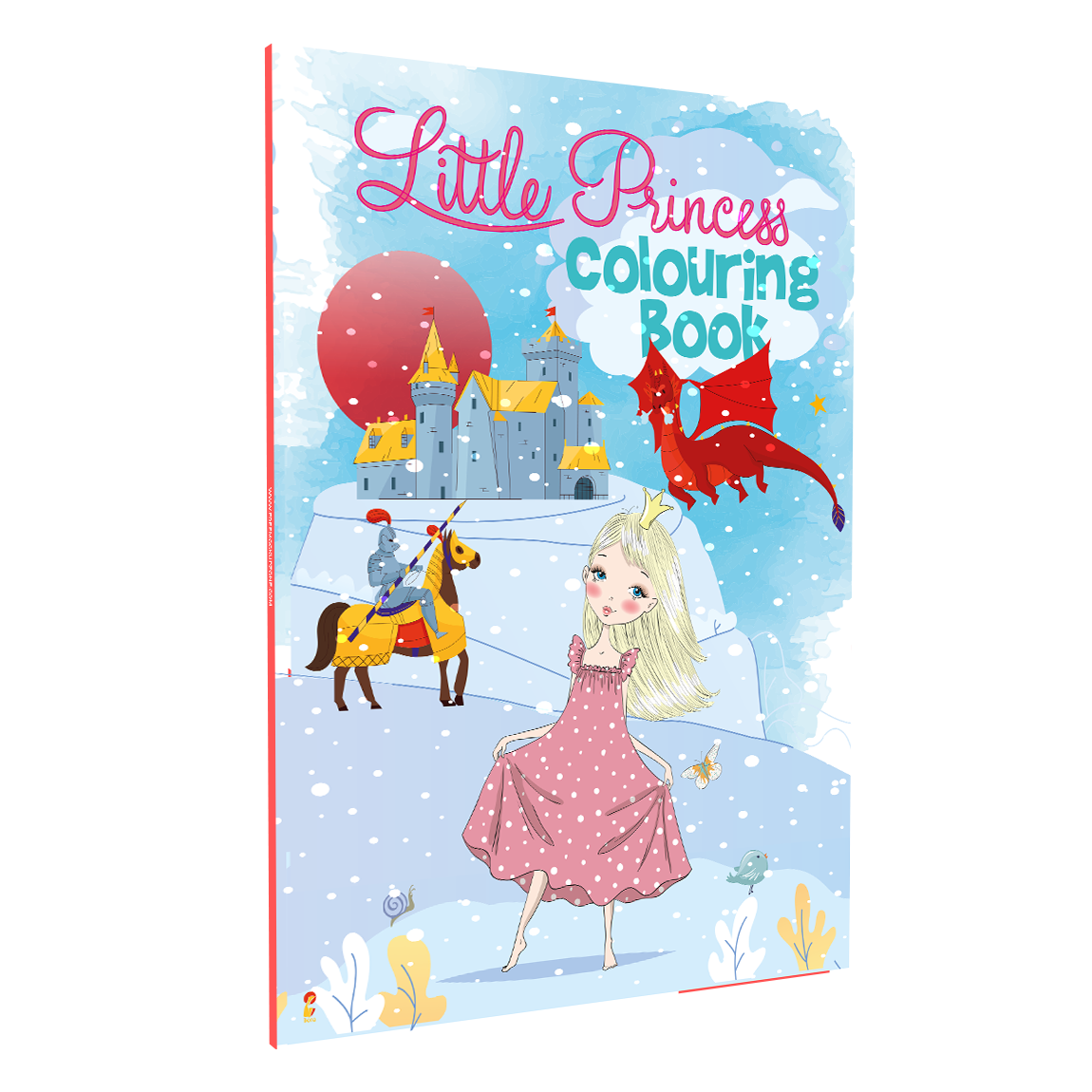 Принцези Боенка Little Princess Colouring book