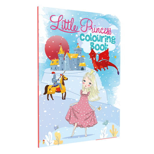 Принцези Боенка Little Princess Colouring book