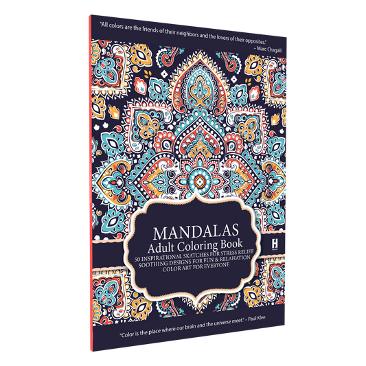 Adult colouring book - Mandala - Креативна боенка за возрасни