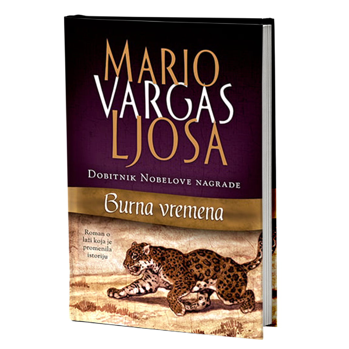 burna vremena - mario vargas ljosa, mokap knjige