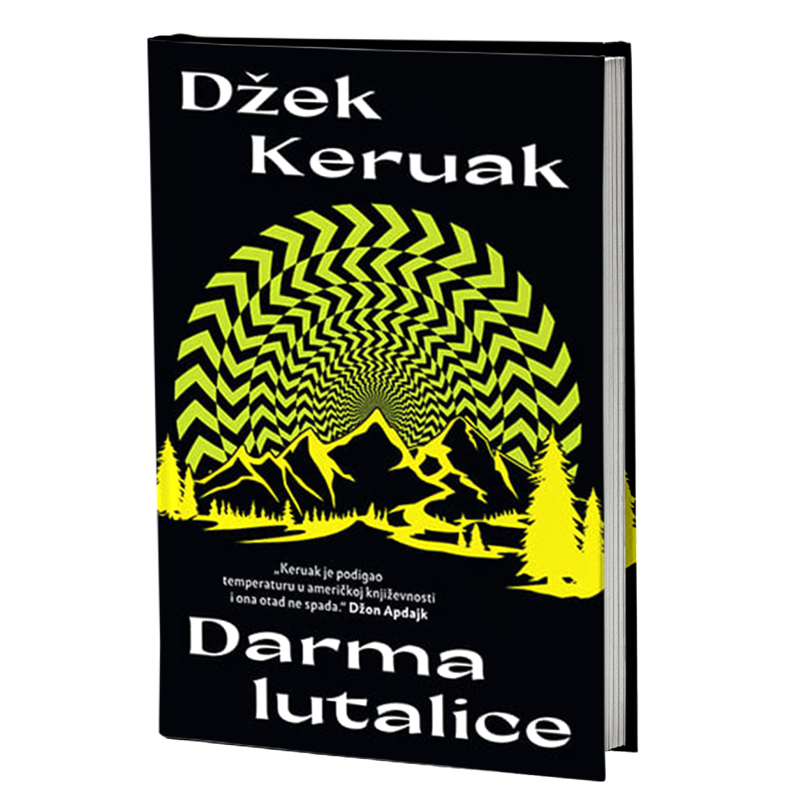 darma lutalice - džek keruak, mokap knjige