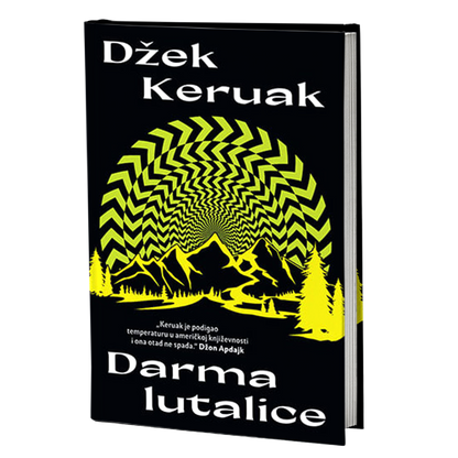 darma lutalice - džek keruak, mokap knjige