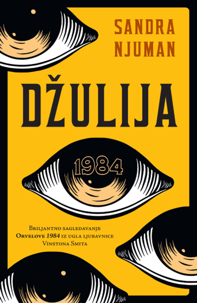 DŽULIJA 1984- Sandra Njuman, korica knjige