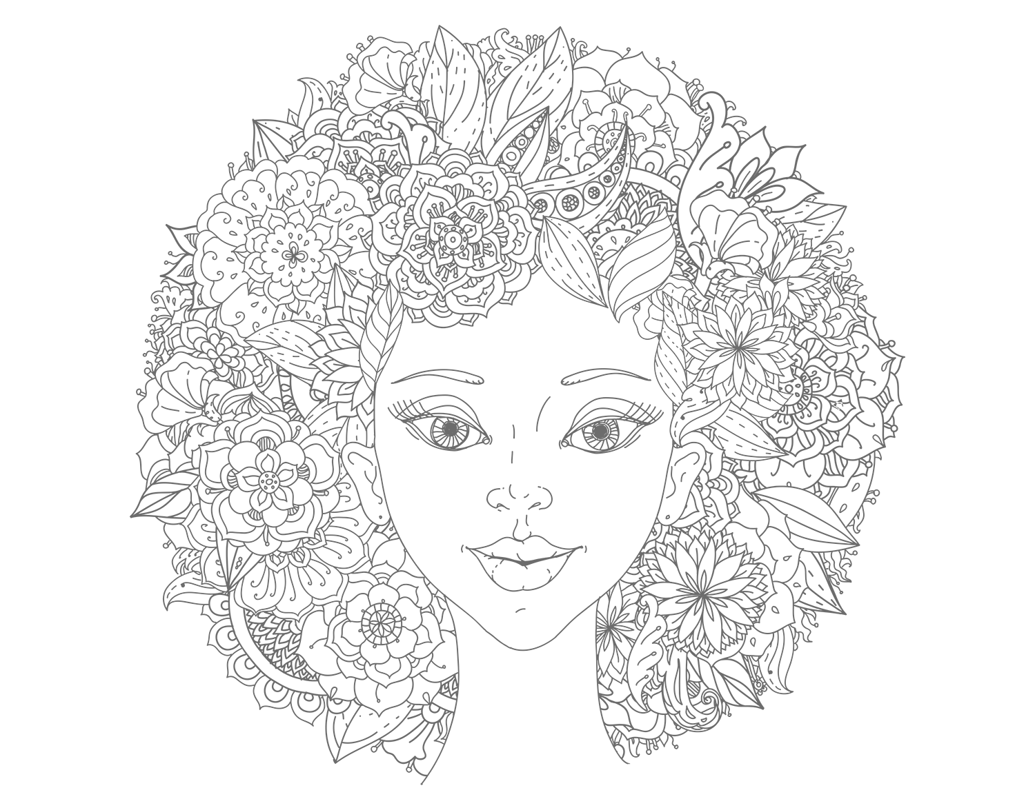 adult colouring book fantasy - креативна боенка за возрасни,текстуален одломок од книгата