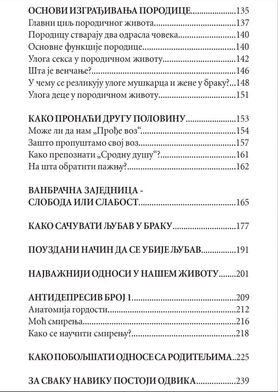 ISPUNI ŽIVOT LJUBAVLJU - Dmitrij Semenik, sadržaj knjige