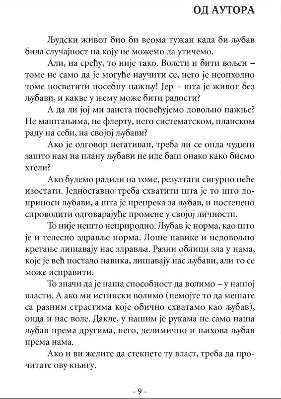 ISPUNI ŽIVOT LJUBAVLJU - Dmitrij Semenik, sadržaj knjige