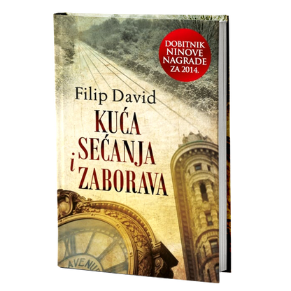 kuća sećanja i zaborava - filip david, mokap knjige