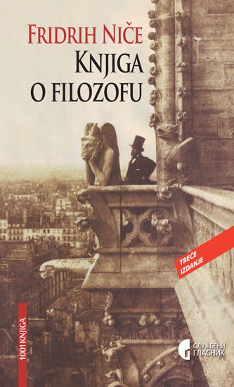 KNJIGA O FILOZOFU - Fridrih Niče, korica knjige