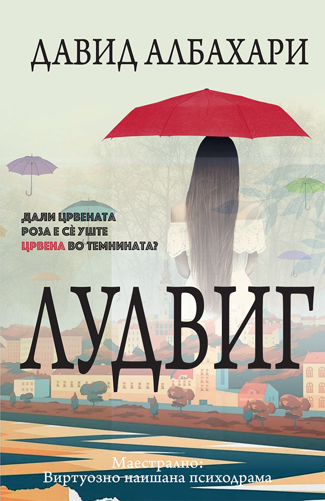 лудвиг - давид албахари,предна корица на книгата