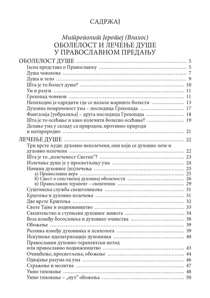 LEČENJE DUŠE U PRAVOSLAVNOJ CRKVI Duhovne i duševne bolesti - od neuroze i depresije do prelesti, knjiga