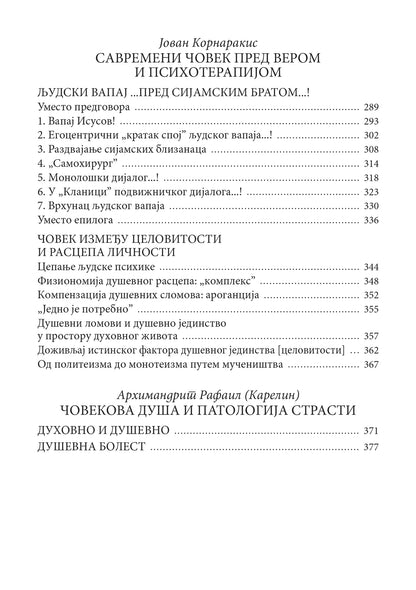 LEČENJE DUŠE U PRAVOSLAVNOJ CRKVI Duhovne i duševne bolesti - od neuroze i depresije do prelesti, knjiga