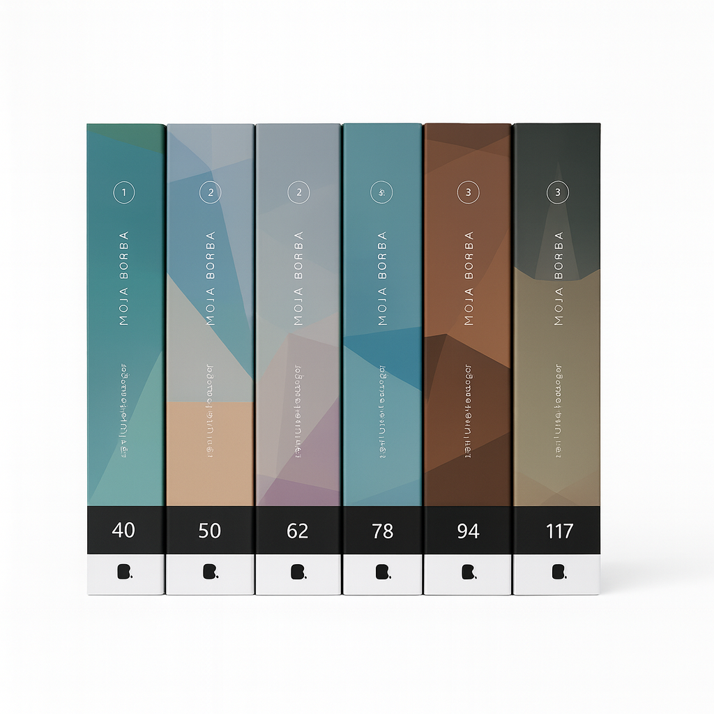 Moja borba- Knausgor komplet 1-6, mokap 