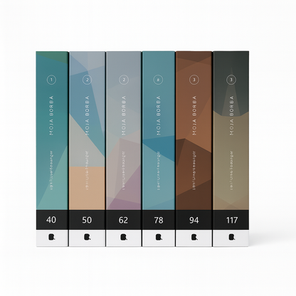 Moja borba- Knausgor komplet 1-6, mokap 