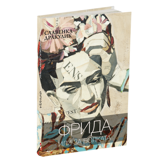 фрида или за болката - славенка дракулиќ, мокап на книгата