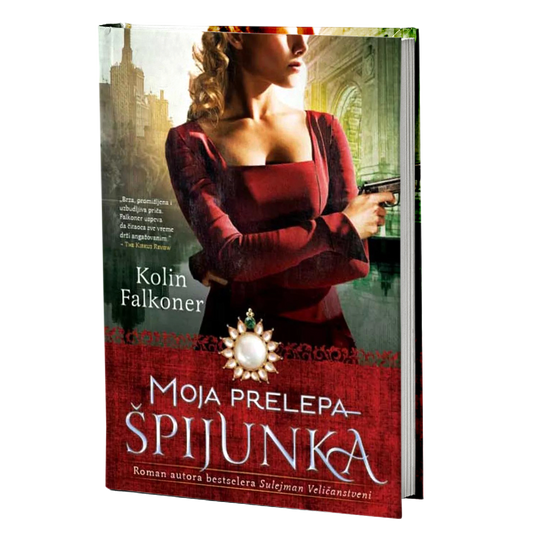 moja prelepa špijunka - kolin falkoner, mokap knjige