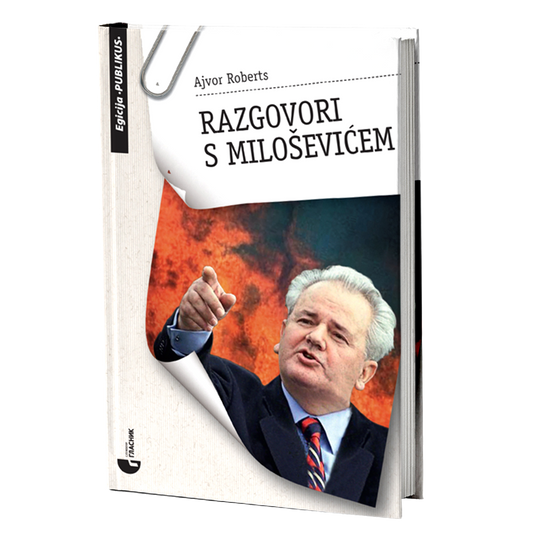 razgovori s miloševićem - ajvor roberts, mokap knjige