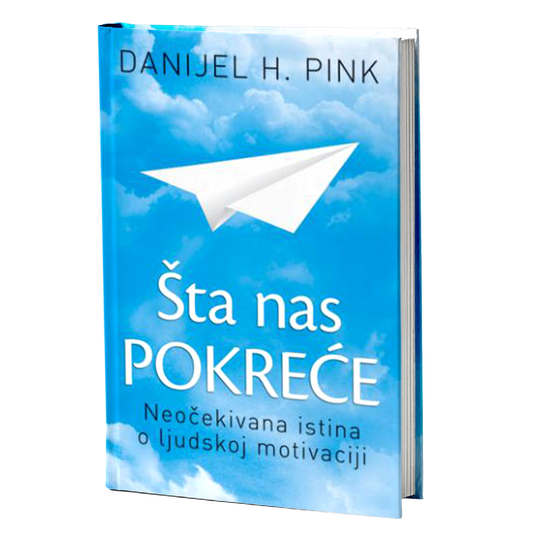 šta nas pokreće - danijel h.pink, mokap knjige
