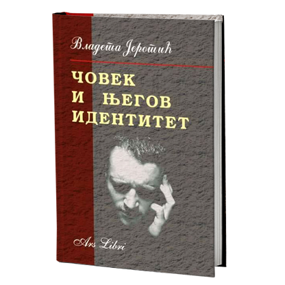 čovek i njegov identitet - vladeta jerotić, mokap knjige
