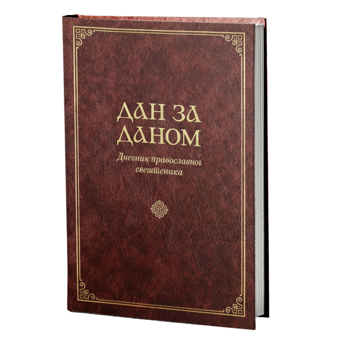 Dan za danom - Dnevnik pravoslavnog sveštenika mokap knjige