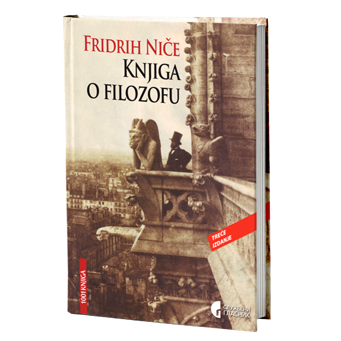 sadržaj knjige o filozofu - fridrih niče, mokap knjige