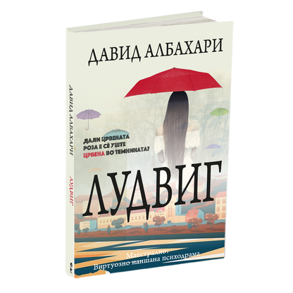 лудвиг - давид албахари, мокап на книгата