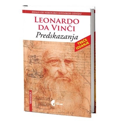 predskazanja - leonardo da vinči, mokap knjige