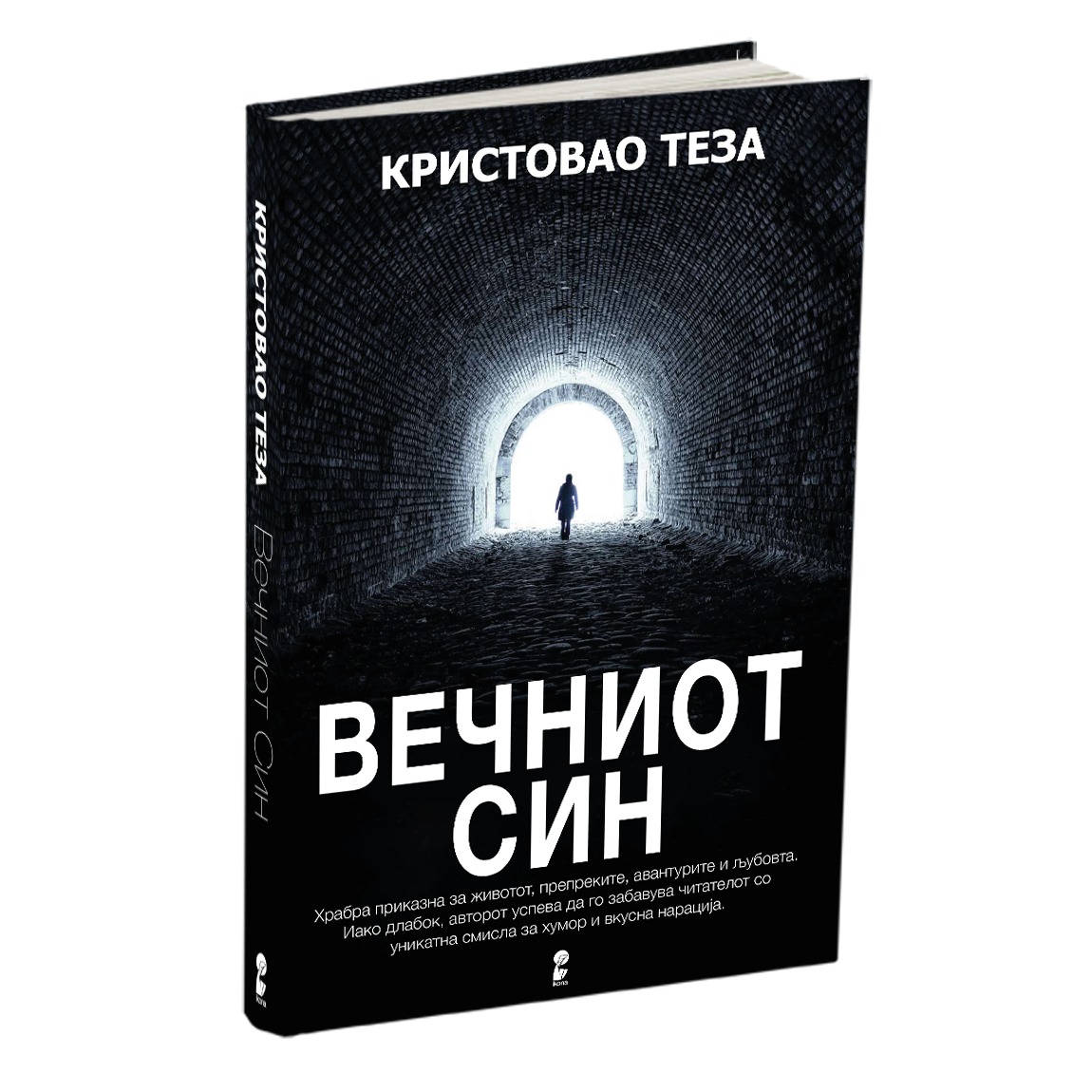 вечниот син - кристовао теза, мокап на книгата