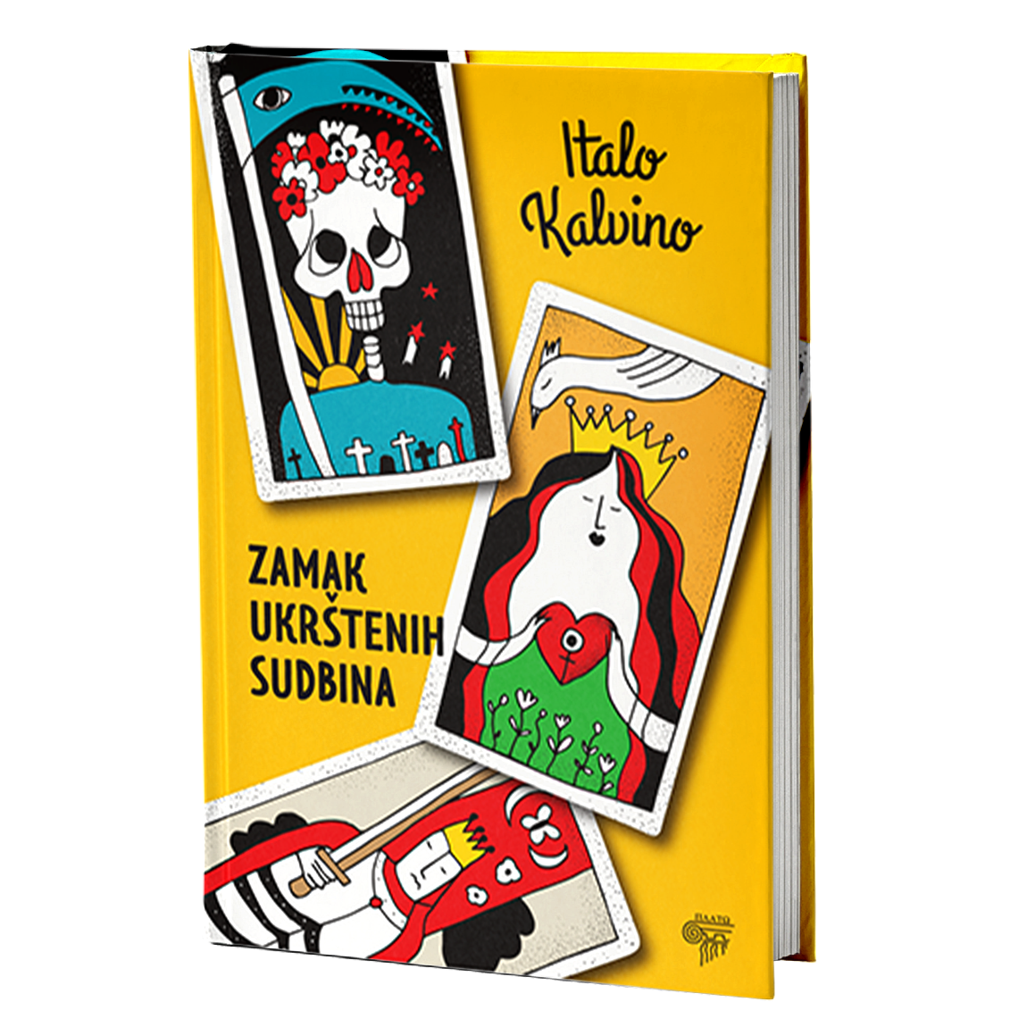 zamak ukrštenih sudbina  — italo kalvino mokap knjige