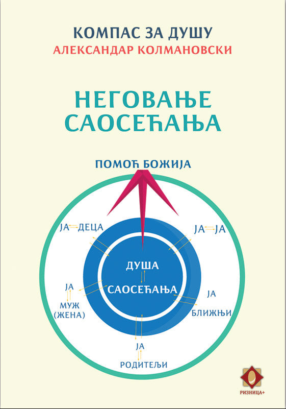 NEGOVANJE SAOSEĆANJA kompas za dušu - Aleksandar Kolmanovski, korica knjige