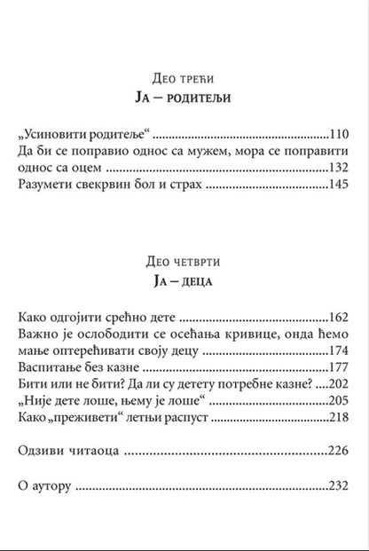 NEGOVANJE SAOSEĆANJA kompas za dušu - Aleksandar Kolmanovski, sadržaj knjige