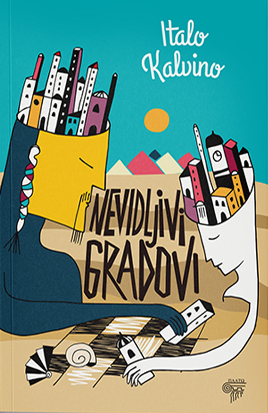 nevidljivi gradovi  — italo kalvino korica knjige