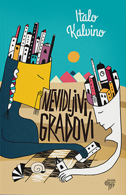 nevidljivi gradovi  — italo kalvino korica knjige