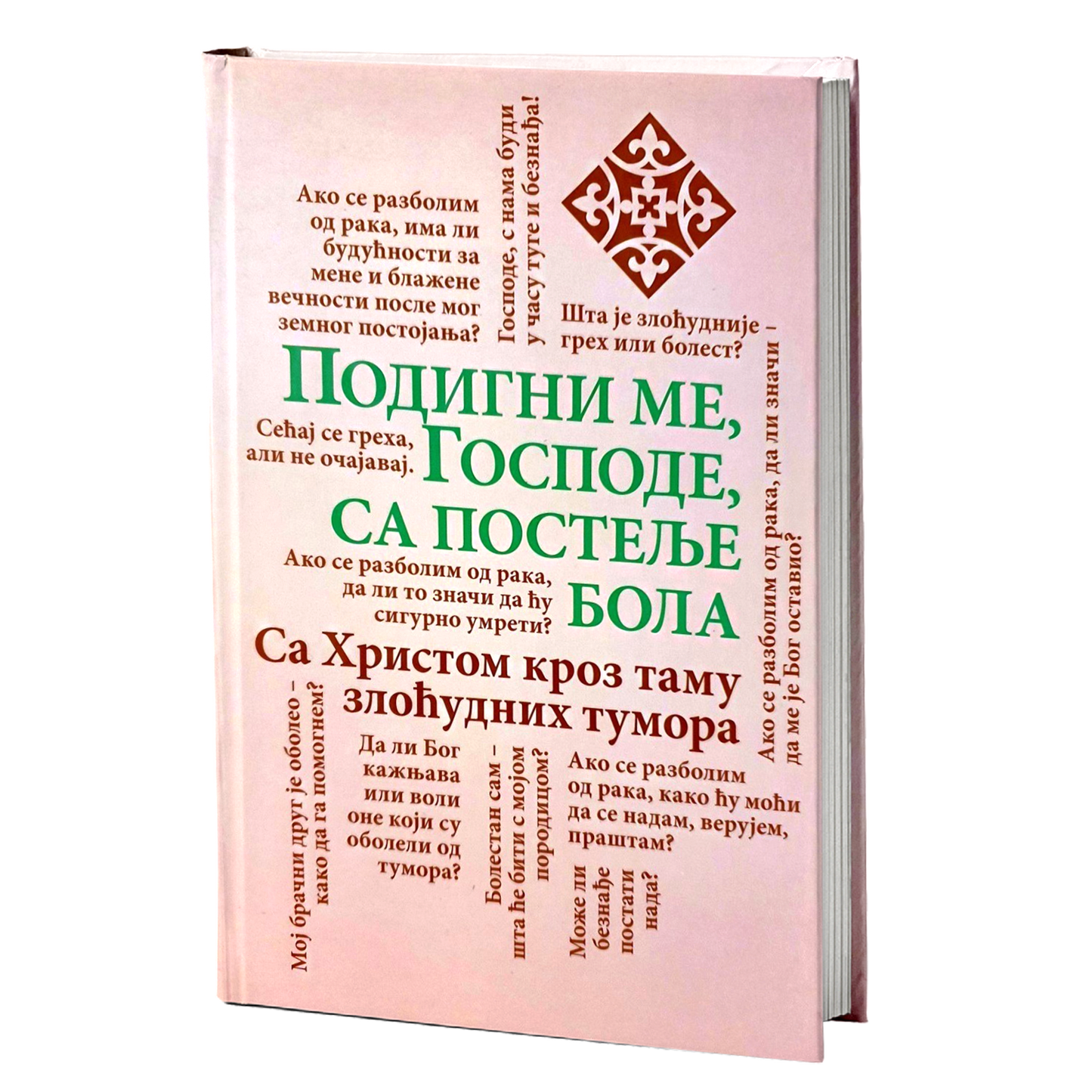 podigni me, gospode, sa postelje bola, mokap knjige