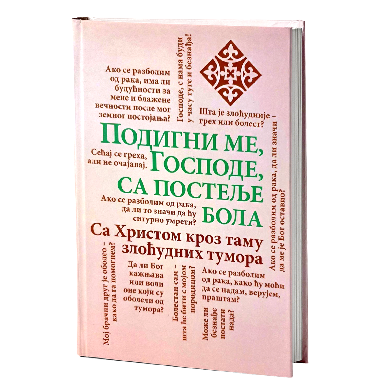 podigni me, gospode, sa postelje bola, mokap knjige