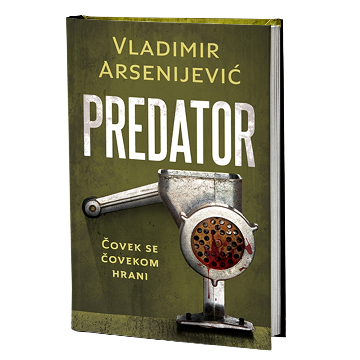 predator - vladimir arsenijević, mokap knjige