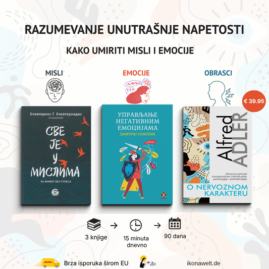 Razumevanje unutrašnje napetosti: kako umiriti misli i emocije