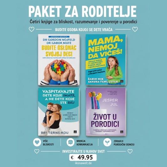 Izgradite bliskost, razumevanje i poverenje u porodici - paket za roditelje