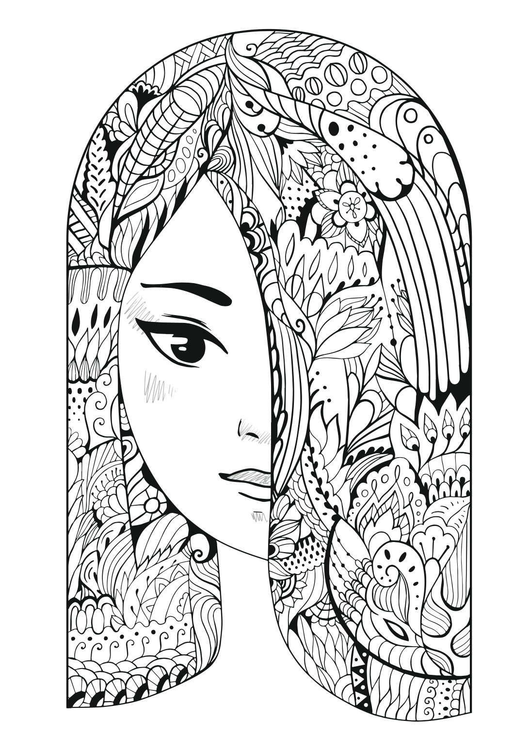 Adult Colouring Book FANTASY - Креативна боенка за возрасни