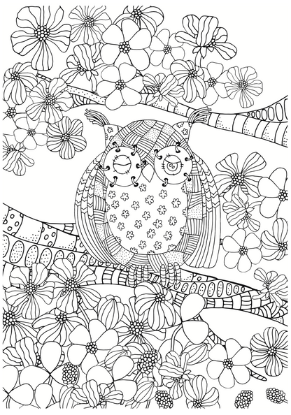 Adult Colouring Book FANTASY - Креативна боенка за возрасни